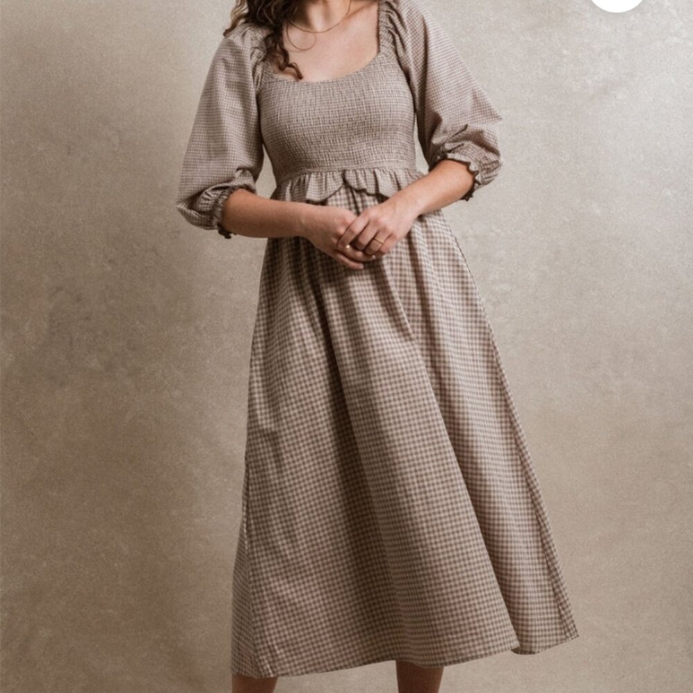 Neuflora Etta Dress - Gingham